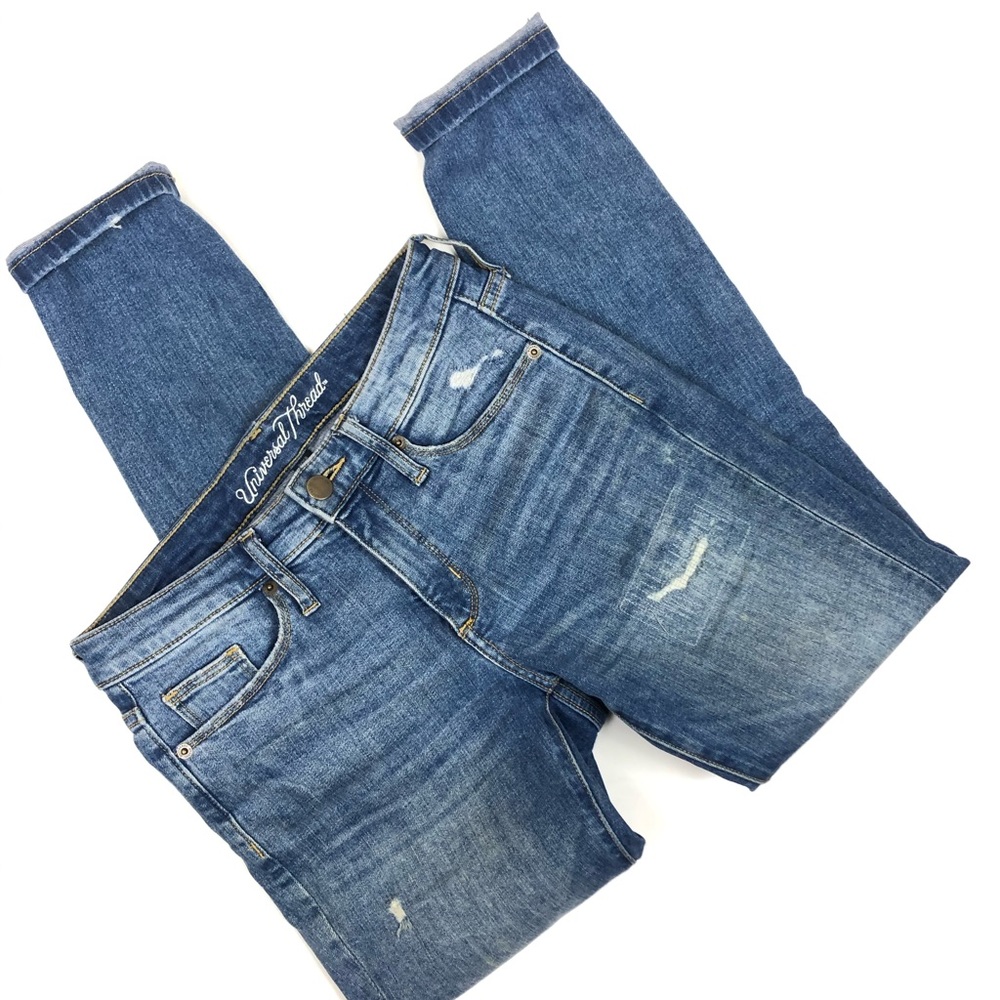 High Rise Skinny Denim Jeans - Picture 14 of 14